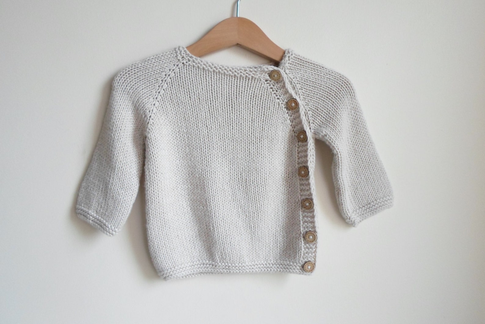 Baby Gender-Neutral Knitted Cardigan