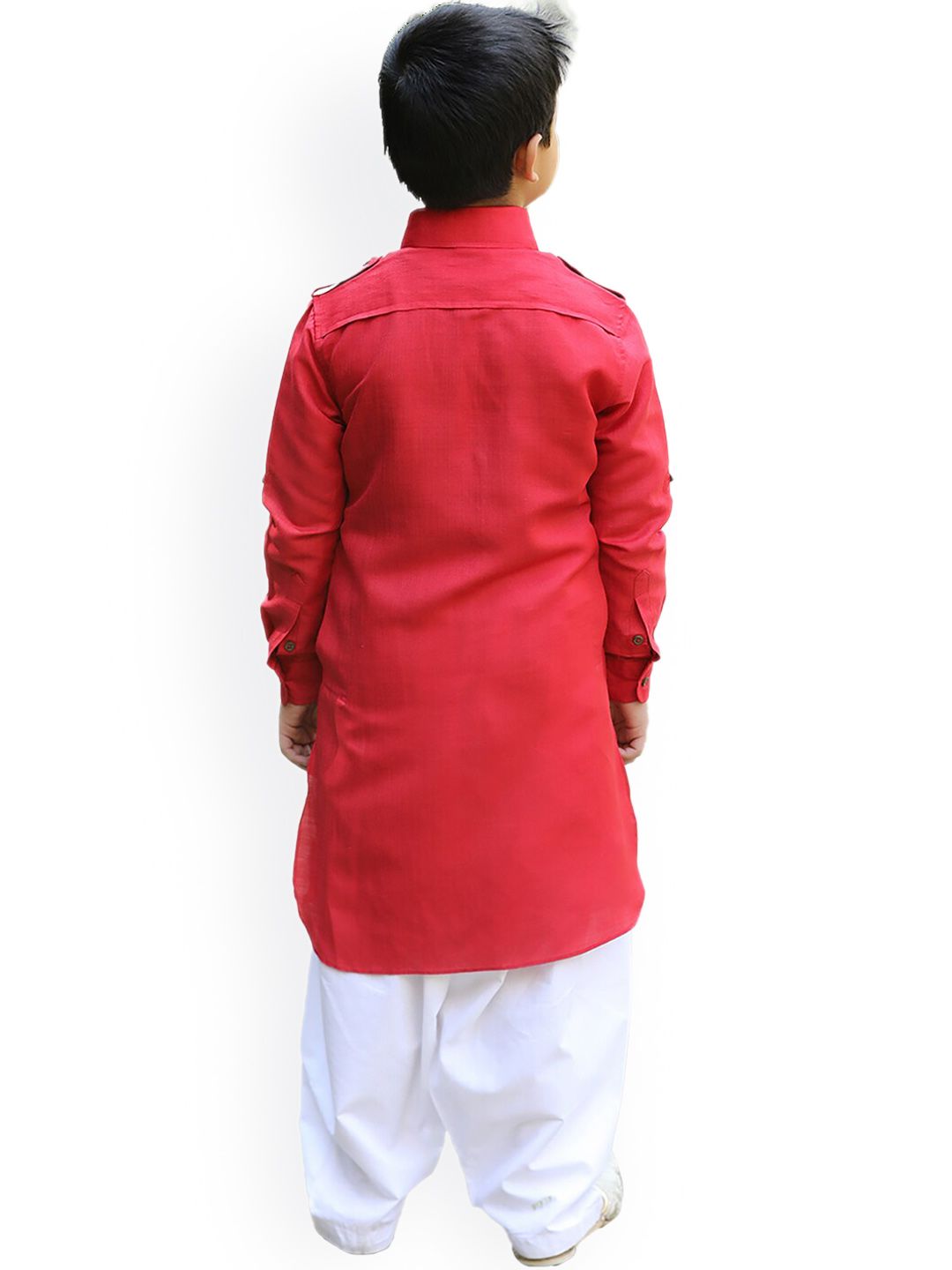 Boys' Pathani Suit with Patiala Salwar