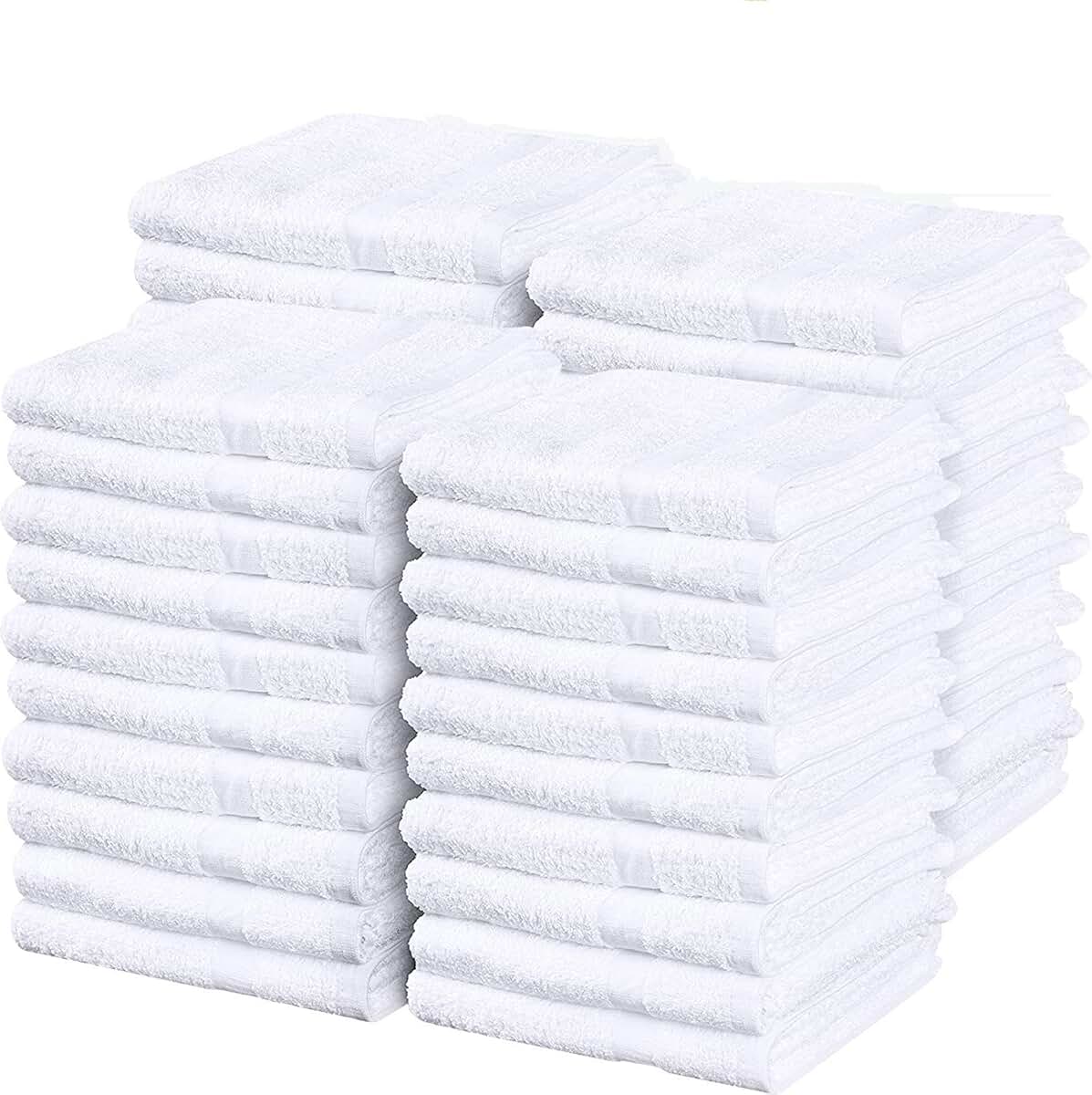 Commercial Grade Hotel Terry Towels Pack