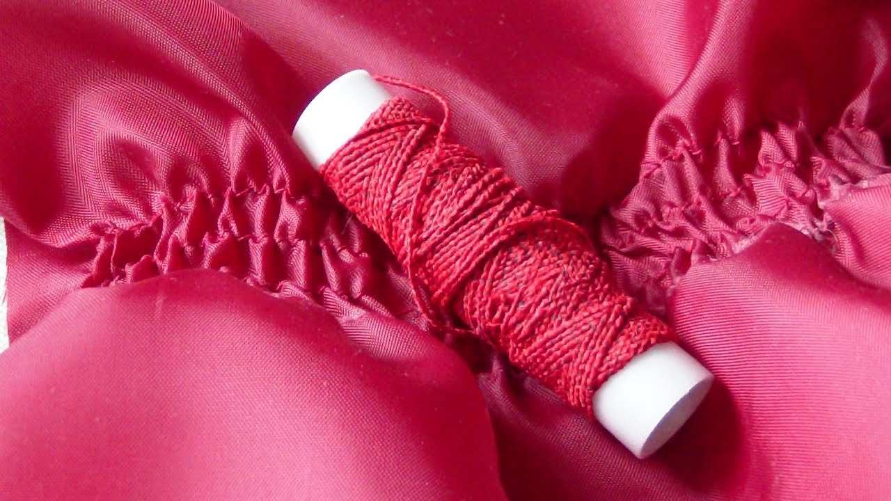 Elastic Shirring Thread Spool