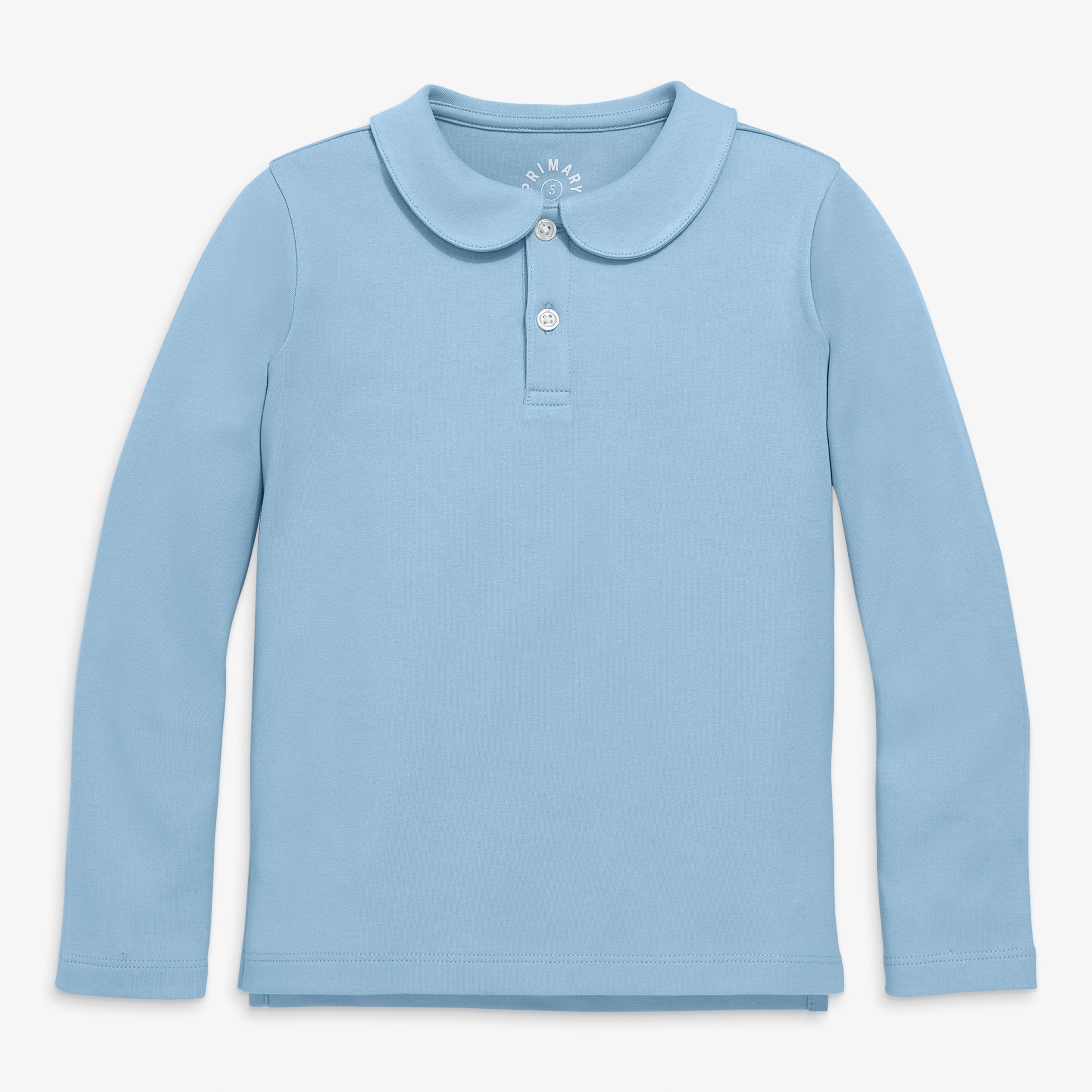 Girls' Peter Pan Collar Polo Shirt