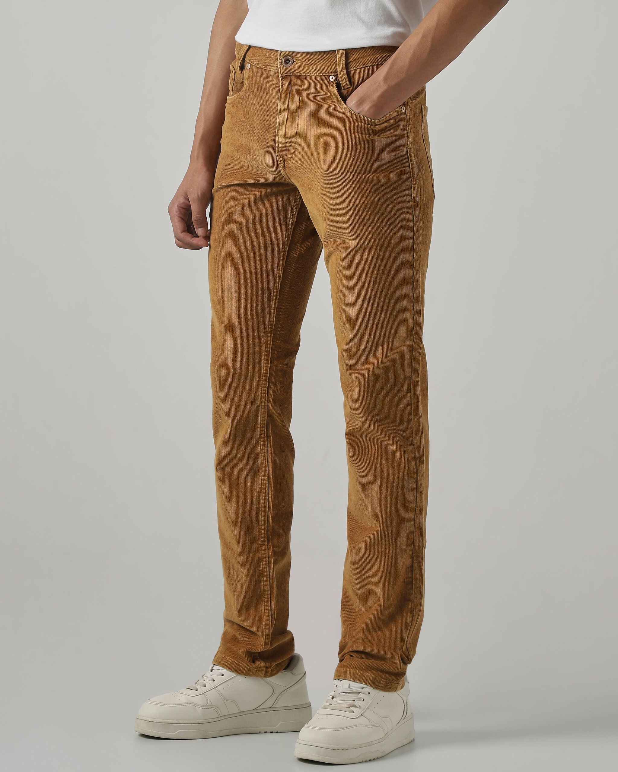 Men's Corduroy Straight Leg Pants