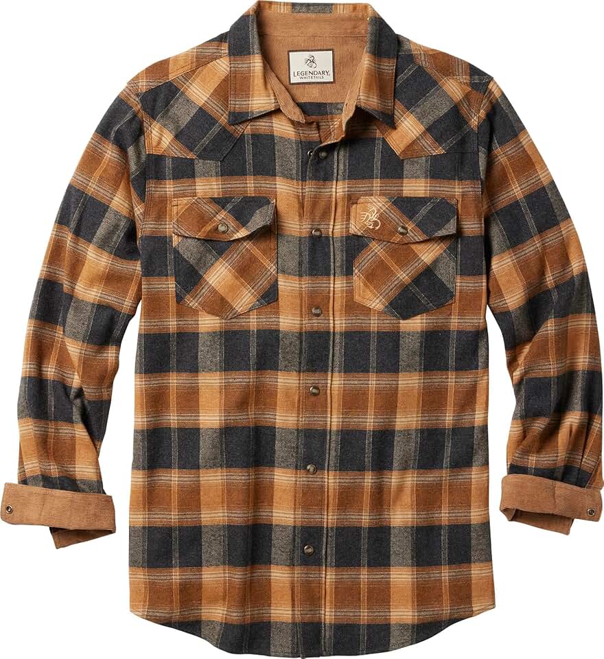 Men's Extended Size Flannel Shirt