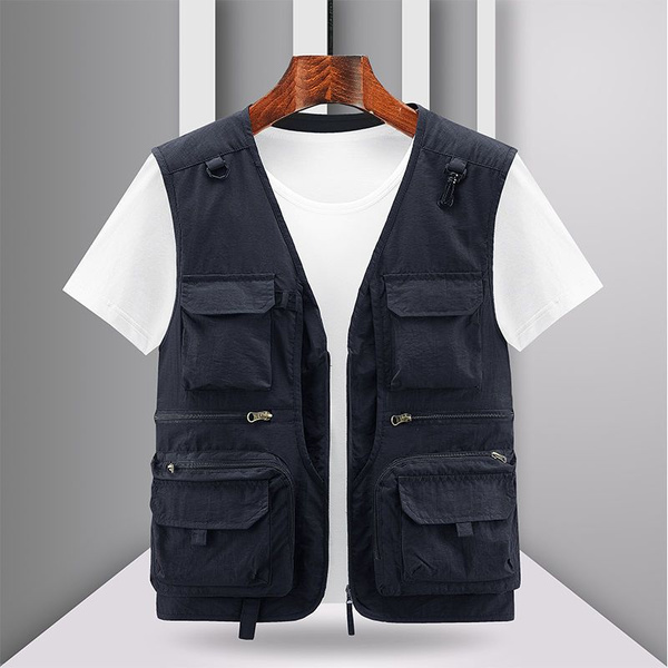 Men's Multi-Pocket Photography Vest