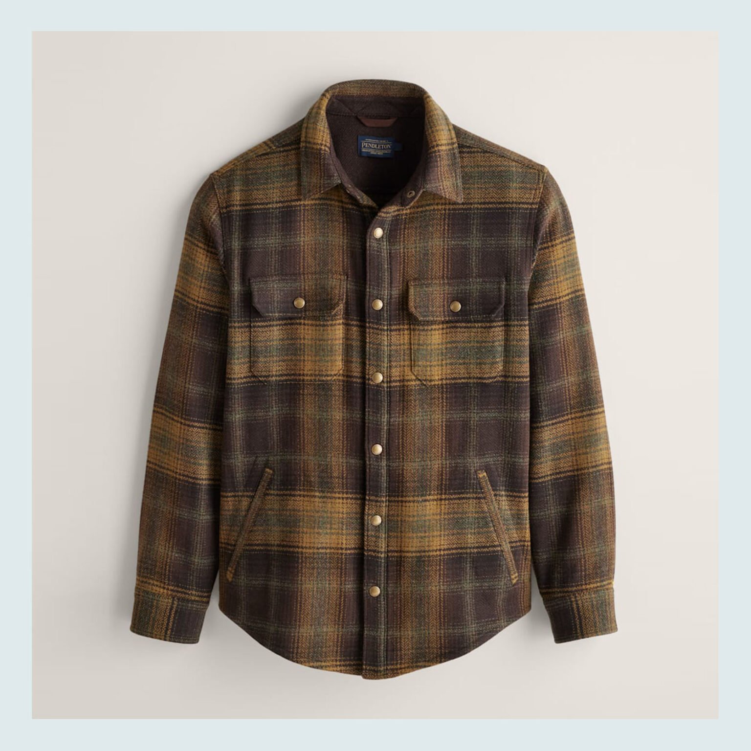 Men's Plaid Flannel Overshirt