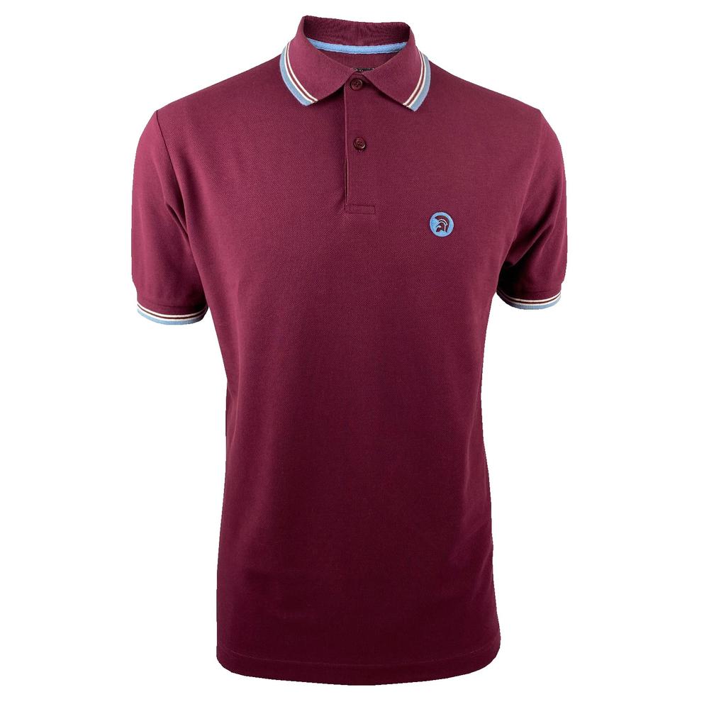 Men's Retro Tipped Collar Polo