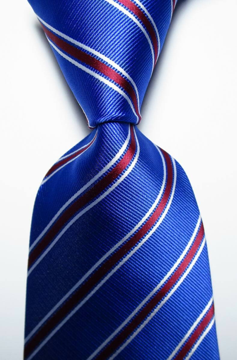 Men's Striped Silk Necktie