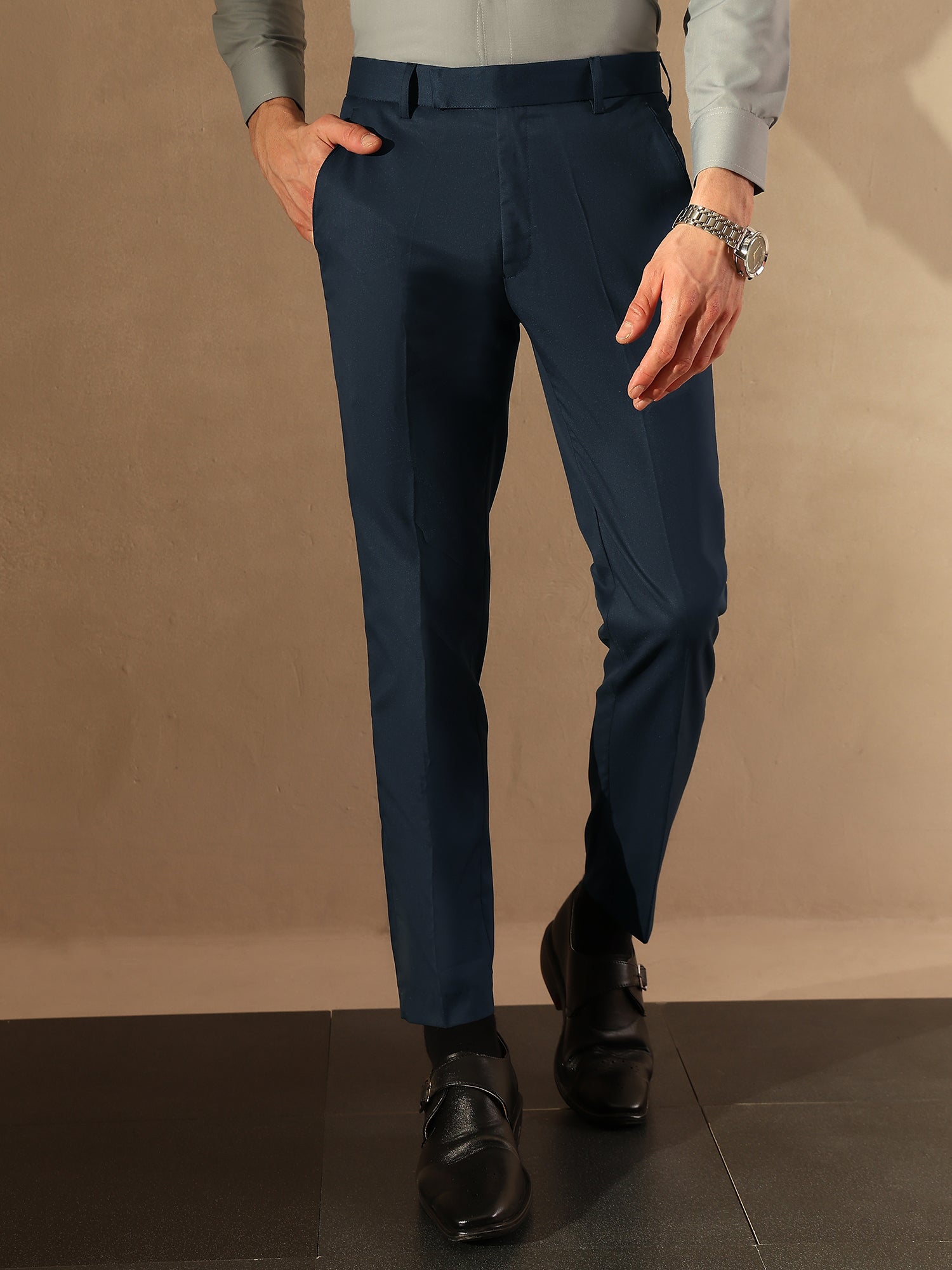 Men's Tapered Cropped Chinos