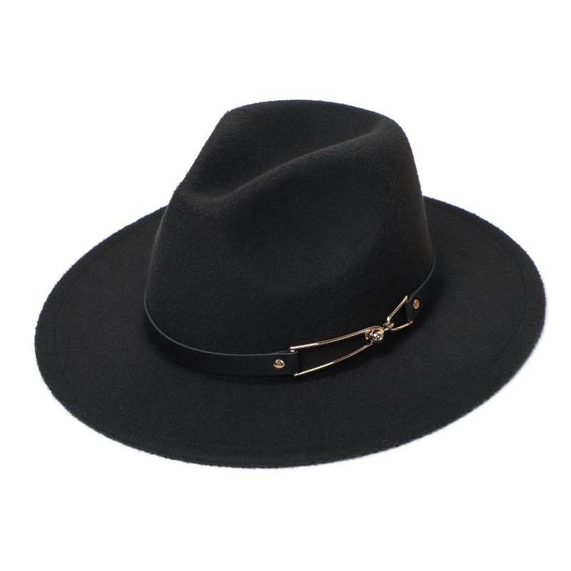 Men's Wide-Brim Fedora Hat