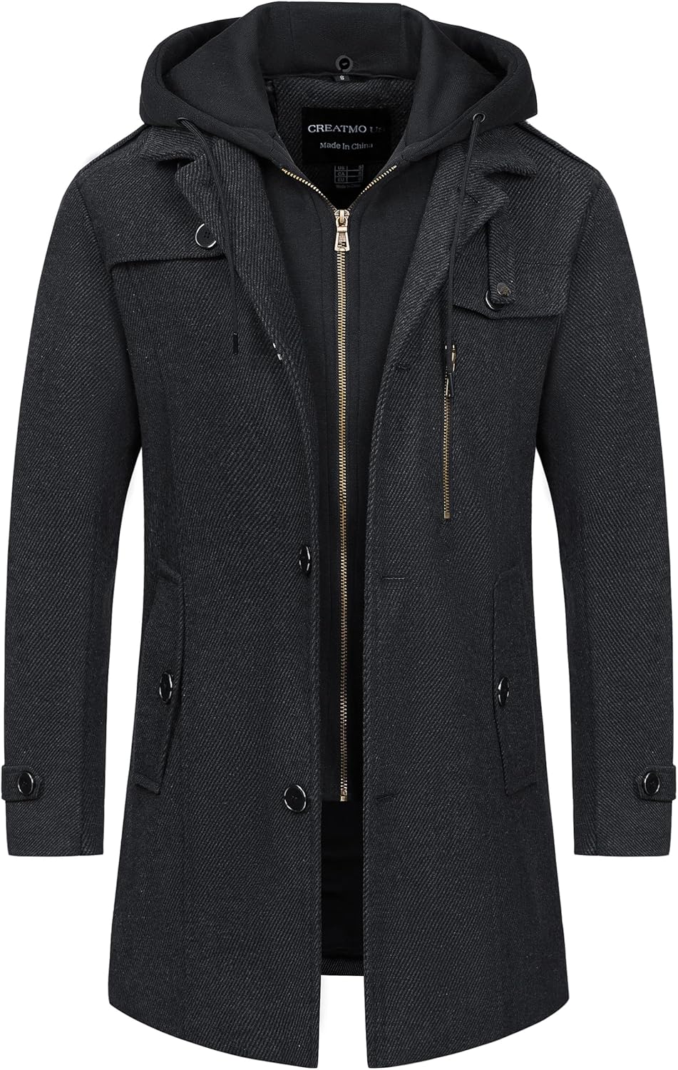 Men's Wool Blend Morning Coat