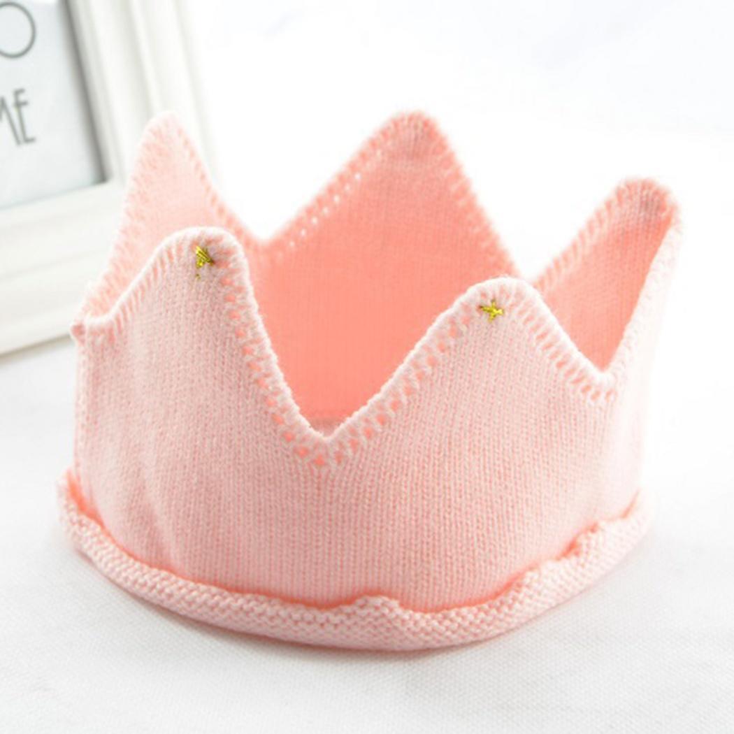 Newborn Knitted Crown Headband