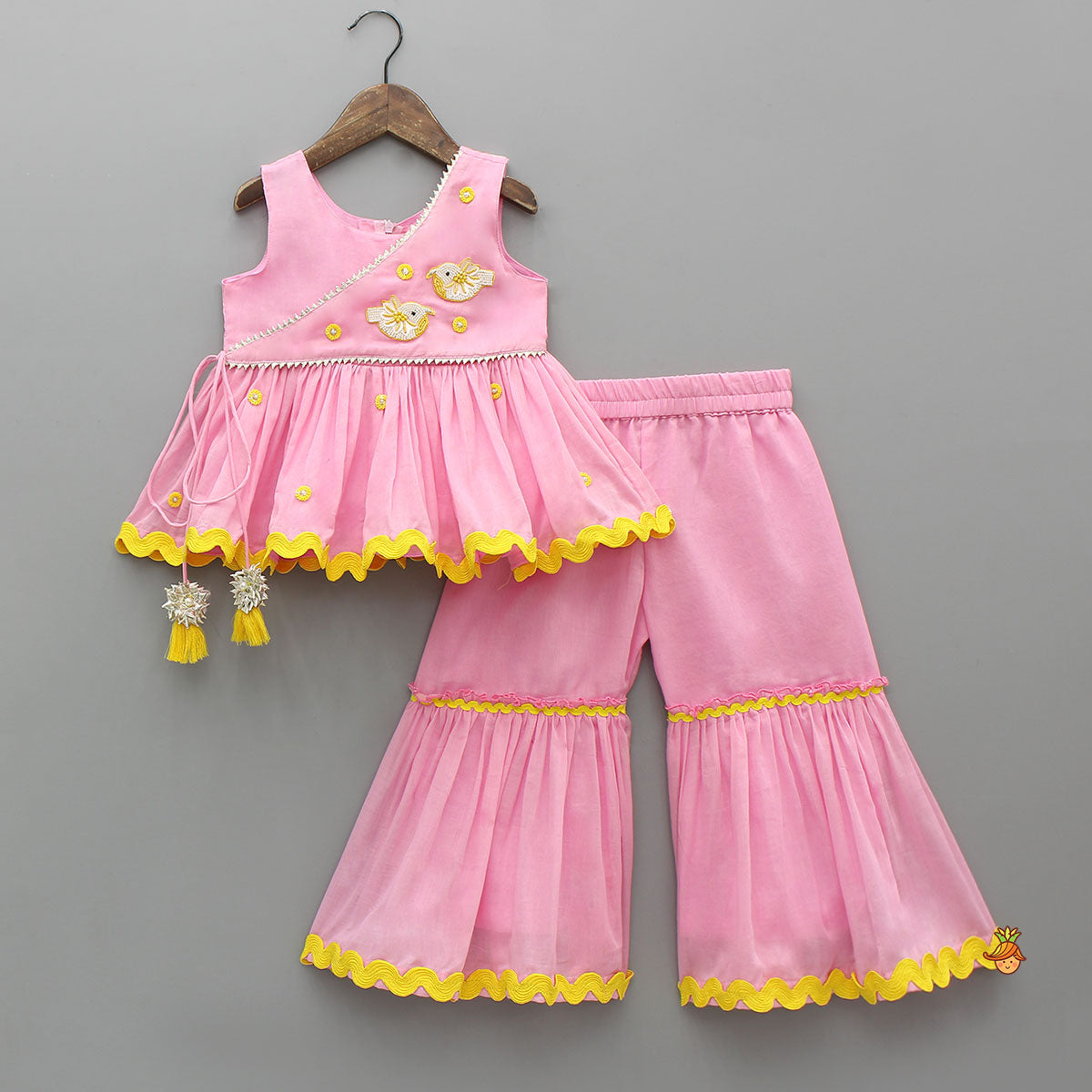 Toddler Girls' Gharara Suit Set