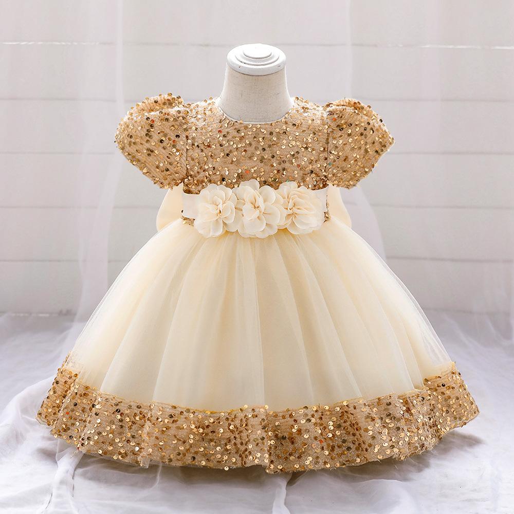 Toddler Girls' Sequin Embellished Party Dress