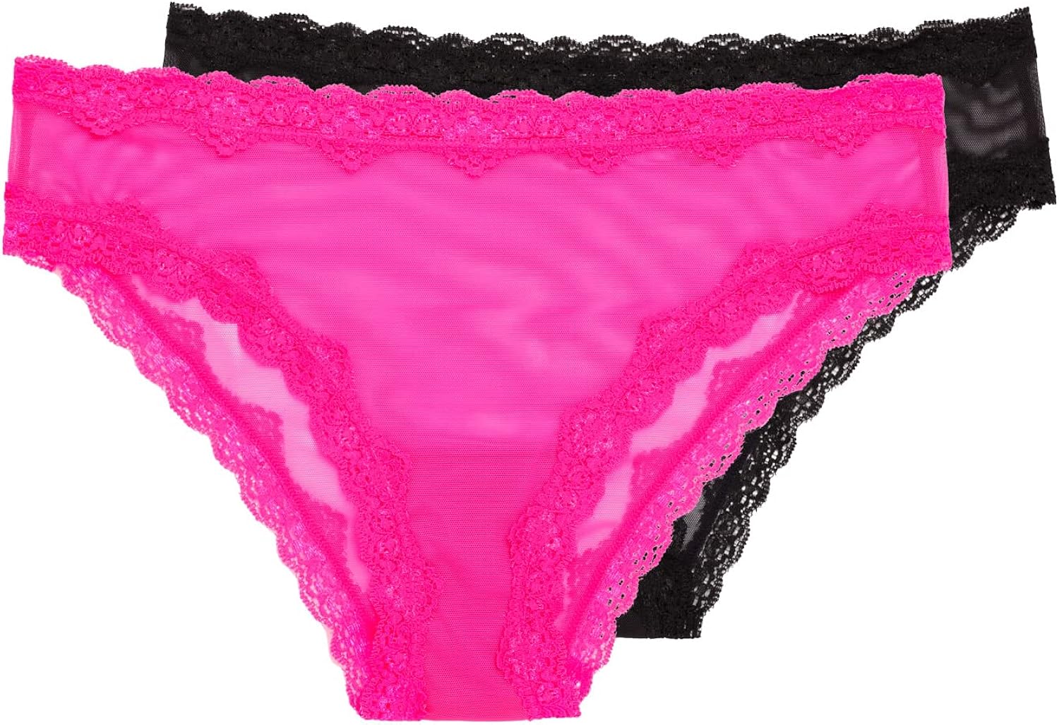 Women's Lace Trim Boyleg Panties