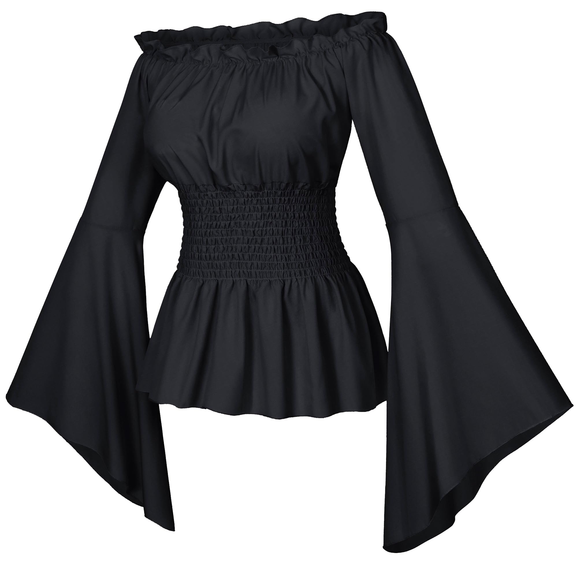 Women's Off-the-Shoulder Peasant Blouse