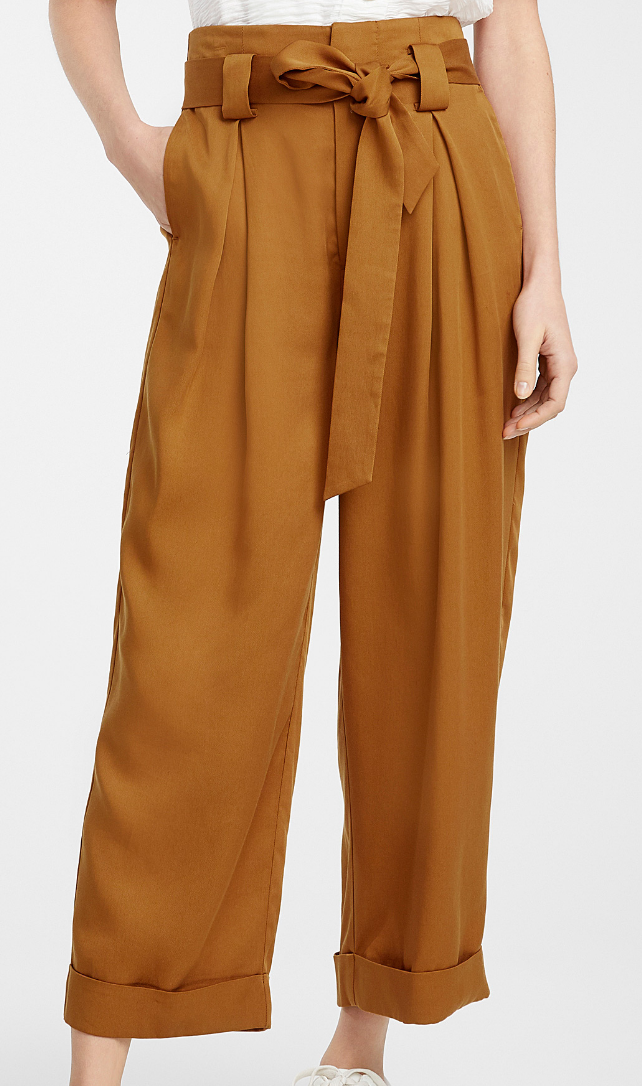 Women's Tencel Lyocell Wide Leg Pants