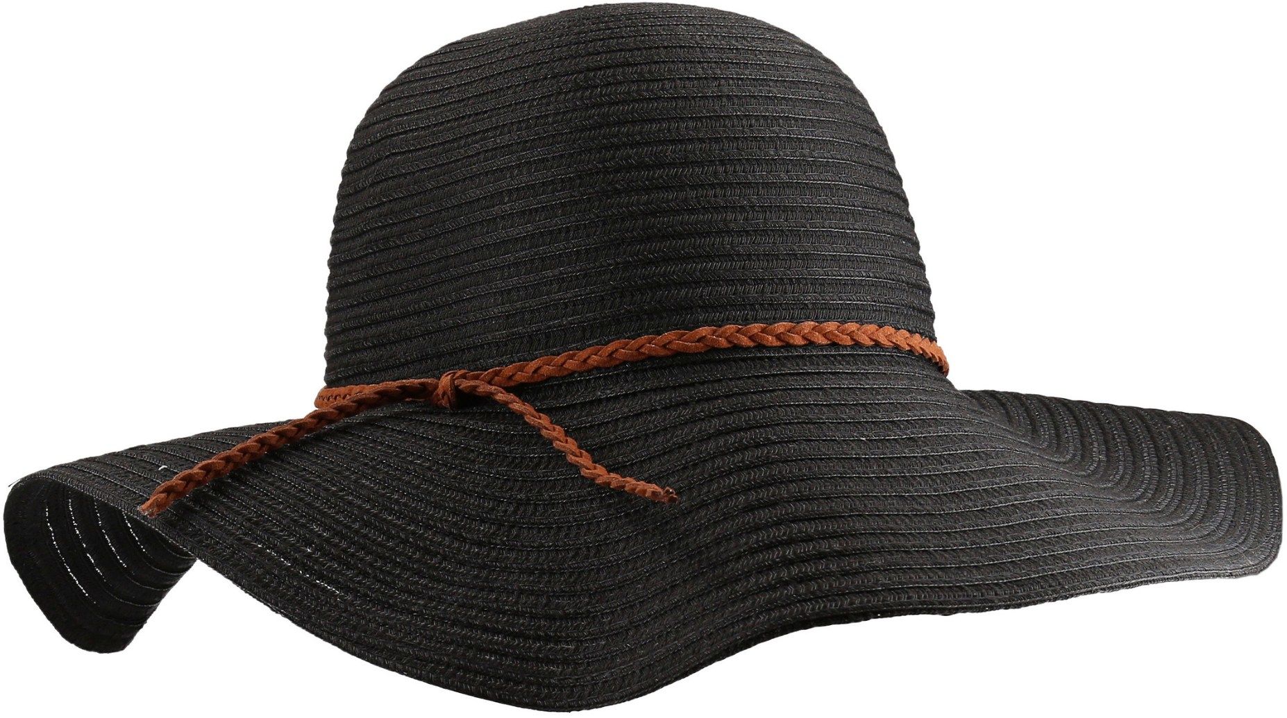 Women's Wide-Brim Straw Sun Hat
